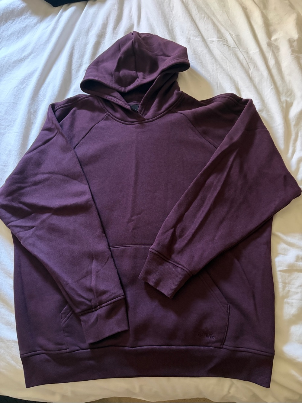 adidas Women’s Hoodie Pullover Sweatshirt in Burgundy Size Medium All SZN